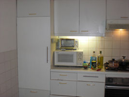 Keuken met nieuwe kastdeur & lade